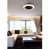 Reality Stralsund ventilatore da soffitto LED Nero, 1-Luce, Telecomando