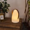 Guari Lampada da tavolo LED Marrone, Bianco, 1-Luce, Cambia colore