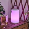 Chilar Lampada da tavolo LED Nero, Bianco, 1-Luce, Telecomando, Cambia colore