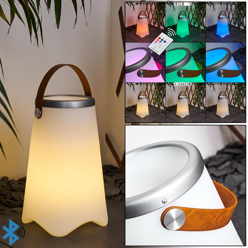 Chilar Lampada da tavolo LED Marrone, Bianco, 1-Luce, Telecomando, Cambia colore main product photo