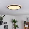 Boyero Plafoniera LED Nero, 1-Luce