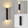 Rotterdam Applique da esterno LED Nero, 1-Luce