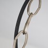 Chara Lampadario a sospensione Cromo, Nero, 1-Luce