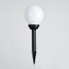 Campinas Lampada a sfera LED Nero, Bianco, 1-Luce