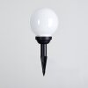 Campinas Lampada a sfera LED Nero, Bianco, 1-Luce