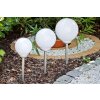 Globo SOLAR Lampada solare da giardino LED Bianco, 1-Luce