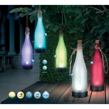 Globo SOLAR Set di lampade solari da giardino 15pz. LED Colorato, 1-Luce