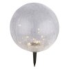 Globo Solar Lampada a sfera LED Nero, 30-Luci