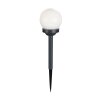 Globo Lampada solare LED Grigio, 1-Luce