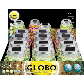 Globo MOSAIK Set di 12 lampade solari LED, 1-Luce