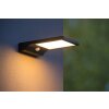 Lucide BASIC Applique da esterno LED Nero, 1-Luce, Sensori di movimento