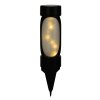 Globo FRITT Lampada solare LED Nero, 1-Luce, Cambia colore