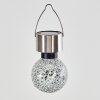 Lampada solare Ledoux Acciaio inox, 1-Luce