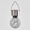 Set di lampade solari da giardino Ledoux Acciaio inox, 1-Luce