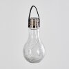 Set di lampade solari da giardino Tian LED Argento, 1-Luce