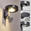 Applique da esterno Townsville LED Nero, 1-Luce, Sensori di movimento