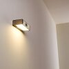 Applique da esterno Attu LED Nichel opaco, 1-Luce, Sensori di movimento