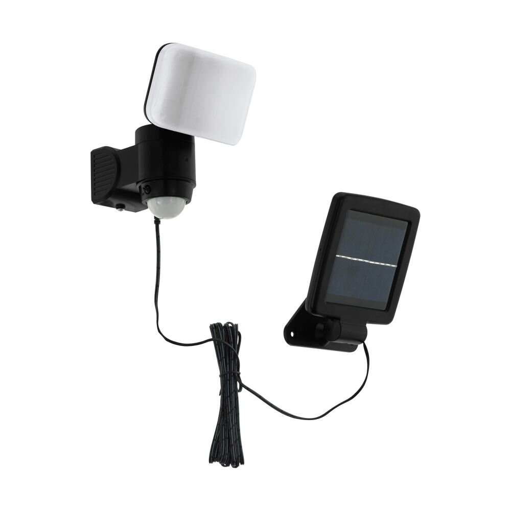 EGLO CASABAS Applique LED Nero, 1-Luce, Sensori di movimento main product photo