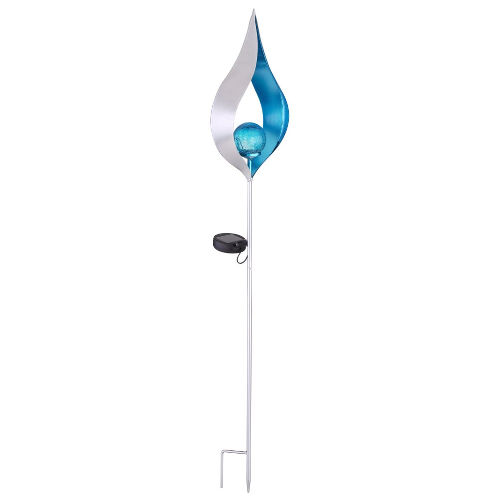 Globo SOLAR Lampada solare LED Argento, 1-Luce
