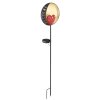 Globo  Lampada solare LED Rosso, Nero-Oro, 1-Luce