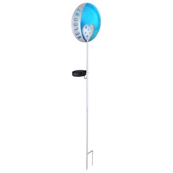 Globo  Lampada solare LED Blu, Nero, 1-Luce