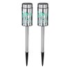 Globo  Lampada solare LED Acciaio inox, 2-Luci, Cambia colore