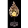 Globo SOLAR Lampada solare LED Antichizzato, Oro, 1-Luce