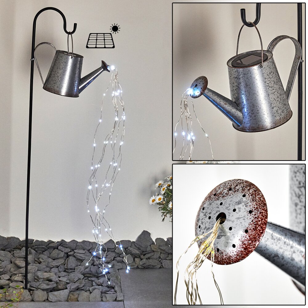 Isernia Lampada solare LED Nero, 80-Luci main product photo