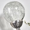 Carbonia Lampioncino Segnapasso LED Argento, 2-Luci, Cambia colore