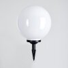 Campinas Lampada a sfera LED Nero, Bianco, 1-Luce