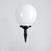 Campinas Lampada a sfera LED Nero, Bianco, 1-Luce