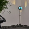 Loano Lampada solare LED Blu, Argento, 1-Luce