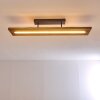 Adak Plafoniera LED Grigio, 1-Luce