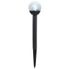 Globo Set di 3 lampade solari LED Nero, 1-Luce