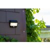 Lutec TRY Lampade solari LED Antracite, 1-Luce, Sensori di movimento