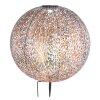 Globo Lampada solare LED Argento, 1-Luce