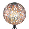 Globo Lampada solare LED Nero, 1-Luce