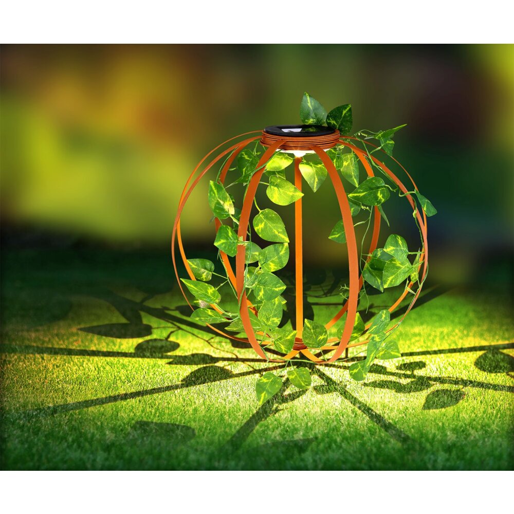 Globo Lampada solare LED Ruggine, 1-Luce main product photo