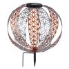 Globo Lampada solare LED Argento, 1-Luce