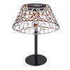 Globo Lampada solare LED Argento, 1-Luce