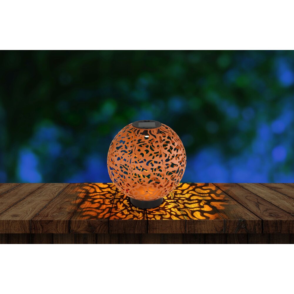 Globo Lampada solare LED Nero, 1-Luce main product photo
