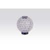 Globo Lampada solare LED Nero, 1-Luce