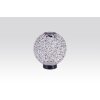 Globo Lampada solare LED Nero, 1-Luce