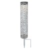 Globo Lampada solare LED Argento, 1-Luce