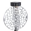 Globo Lampada solare LED Argento, 1-Luce