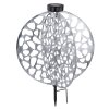 Globo Lampada solare LED Argento, 1-Luce