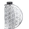 Globo Lampada solare LED Argento, 1-Luce