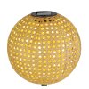 Globo Lampada solare LED Marrone, 1-Luce