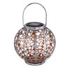 Globo Lampada solare LED Argento, 1-Luce