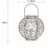 Globo Lampada solare LED Argento, 1-Luce